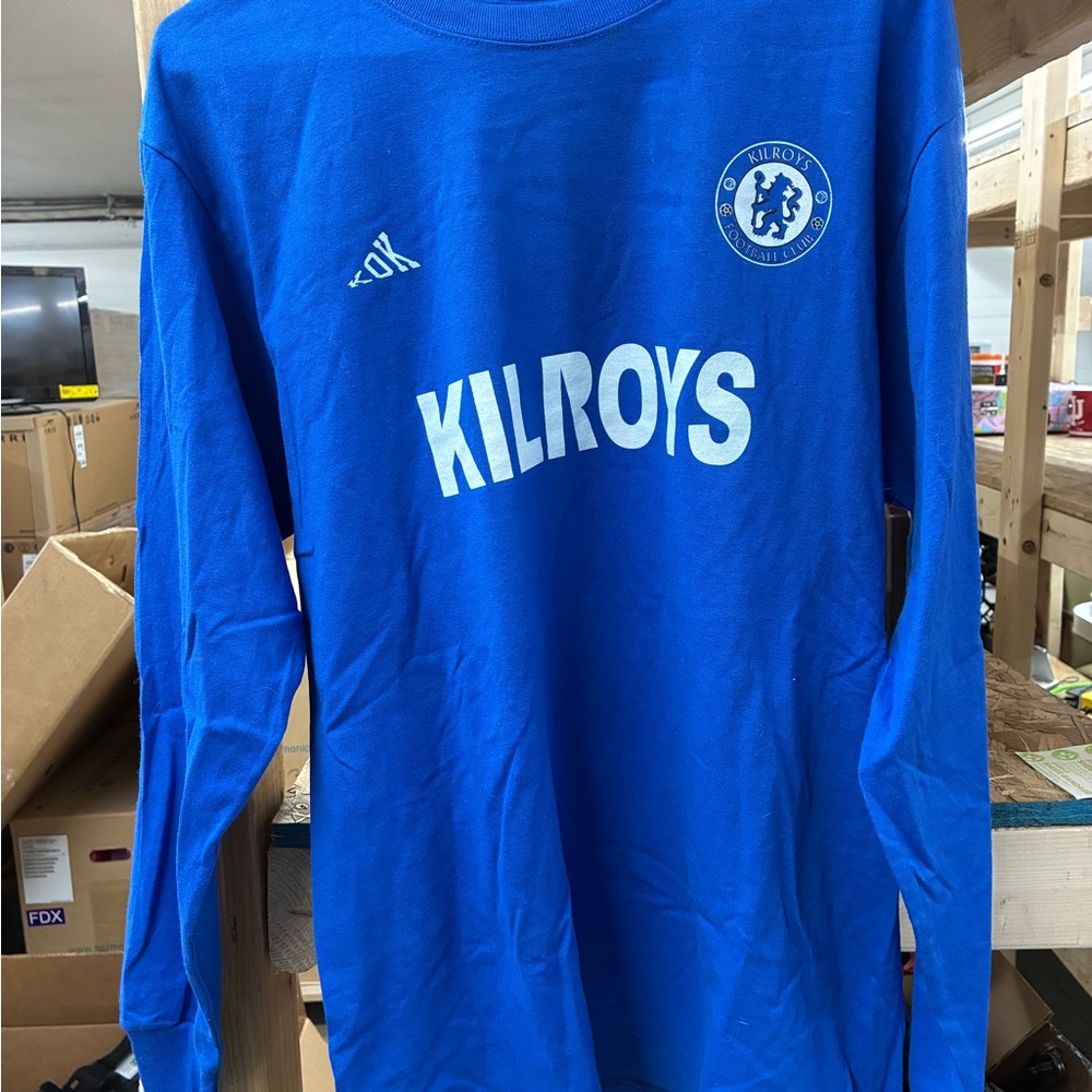 Vintage Kilroys 2012 long sleeve Chelsea Club Style.